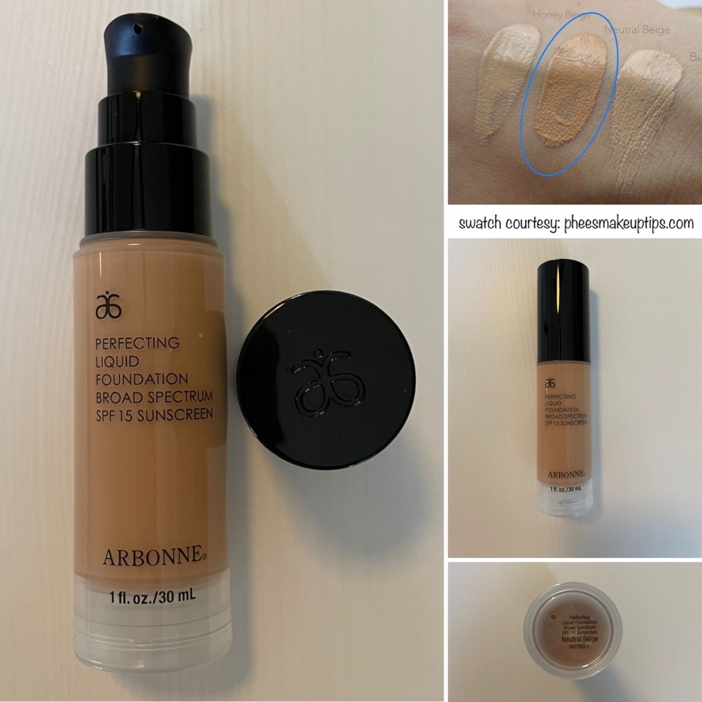 NWOB Arbonne Liquid Foundation NEUTRAL BEIGE
